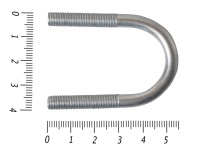 Болт оц. U-образный UBZ  3/4 M8 без гайки (50шт)