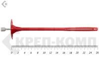 Дюбель "Гриб" с металлическим стержнем и термомостом 10х260 Teсh-KREP IZL-T R10 (400шт)