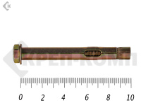 Анкер болт болтом м8 10х100 (4шт)